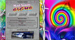 Desktop Screenshot of madaussiesigns.com